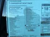 2020 Dodge Charger Scat Pack Window Sticker