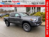 2021 Magnetic Gray Metallic Toyota Tacoma TRD Off Road Double Cab 4x4 #140231093