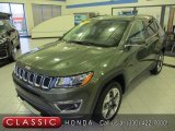 2020 Olive Green Pearl Jeep Compass Limted 4x4 #140231176