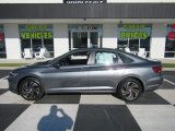 2019 Platinum Gray Metallic Volkswagen Jetta SEL Premium #140231144