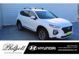 2020 Quartz White Hyundai Santa Fe SEL #140231112