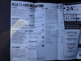 2018 Volvo XC60 T5 AWD Inscription Window Sticker