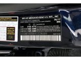 2017 C Color Code for Lunar Blue Metallic - Color Code: 890