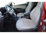 2018 Hyundai Santa Fe Sport 2.0T Beige Interior