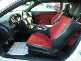 2016 Dodge Challenger R/T Plus Black/Ruby Red Interior