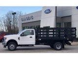 2020 Oxford White Ford F350 Super Duty XL Regular Cab 4x4 Chassis Stake Truck #140270671