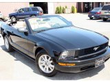 2008 Black Ford Mustang V6 Deluxe Convertible #13876977