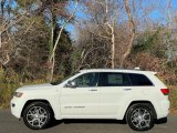 2021 Bright White Jeep Grand Cherokee Overland 4x4 #140287987