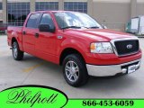 2008 Bright Red Ford F150 XLT SuperCrew #13890892