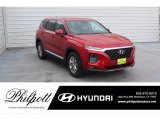 Calypso Red Hyundai Santa Fe in 2020