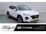 2020 Quartz White Hyundai Santa Fe SEL #140306018