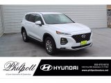 2020 Quartz White Hyundai Santa Fe SEL #140306017