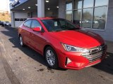 2020 Scarlet Red Pearl Hyundai Elantra Value Edition #140305966