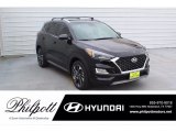 2021 Black Noir Pearl Hyundai Tucson Sport #140306029
