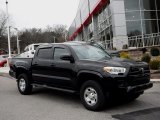 2019 Midnight Black Metallic Toyota Tacoma SR Double Cab 4x4 #140306001