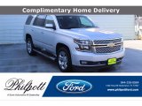 2017 Silver Ice Metallic Chevrolet Tahoe LT #140318159