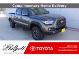 2021 Magnetic Gray Metallic Toyota Tacoma TRD Off Road Double Cab 4x4 #140318147