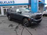 Shadow Gray Metallic Chevrolet Suburban in 2021