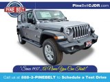 2021 Billet Silver Metallic Jeep Wrangler Unlimited Sport 4x4 #140332503