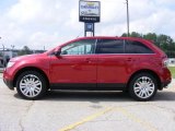 2008 Redfire Metallic Ford Edge Limited #13892096