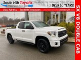 2021 Super White Toyota Tundra SR Double Cab 4x4 #140349234