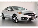 2015 Honda Civic EX-L Coupe Front 3/4 View