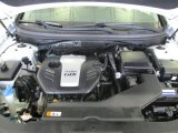 2017 Hyundai Sonata Eco 1.6 Liter Turbocharged DOHC 16-Valve D-CVVT 4 Cylinder Engine
