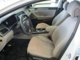 2017 Hyundai Sonata Eco Beige Interior