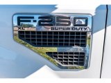 2010 Ford F250 Super Duty XL Regular Cab Marks and Logos
