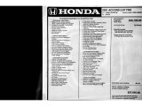 2021 Honda Accord Touring Window Sticker