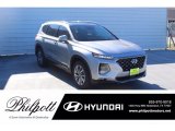 Shimmering Silver Pearl Hyundai Santa Fe in 2020