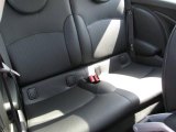 2009 Mini Cooper S Hardtop Punch Carbon Black Leather Interior