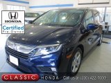 2018 Obsidian Blue Pearl Honda Odyssey EX-L #140364287