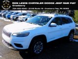 2021 Bright White Jeep Cherokee Latitude Lux 4x4 #140381138