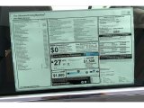 2021 BMW 5 Series 540i Sedan Window Sticker