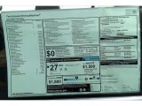 2021 BMW 5 Series 540i Sedan Window Sticker