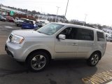 Alabaster Silver Metallic Honda Pilot in 2015