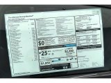 2021 BMW 8 Series 840i xDrive Gran Coupe Window Sticker