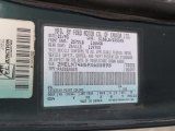 1993 Grand Marquis Color Code for Deep Jewel Green Metallic - Color Code: PA