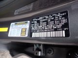 2021 Tucson Color Code for Magnetic Force - Color Code: M2F