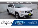 2014 Bright White Jeep Grand Cherokee Limited #140381268