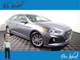 2019 Machine Gray Hyundai Sonata SE #140381301