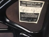 1953 Cadillac Fleetwood Series 60 Special Sedan Info Tag