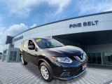 2015 Super Black Nissan Rogue S AWD #140381105