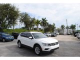 2018 Pure White Volkswagen Tiguan S #140402205