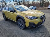 2021 Subaru Crosstrek Plasma Yellow Pearl