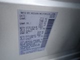 2016 Pathfinder Color Code for Brilliant Silver - Color Code: K23