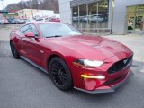 2019 Ford Mustang GT Premium Fastback Front 3/4 View