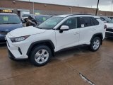 2021 Super White Toyota RAV4 XLE AWD #140423997