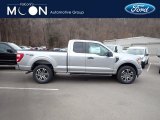 2021 Iconic Silver Ford F150 STX SuperCab 4x4 #140423933